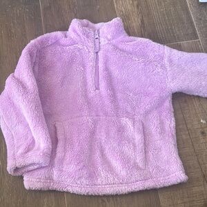 Cozy Kids' Purple Fleece Pullover